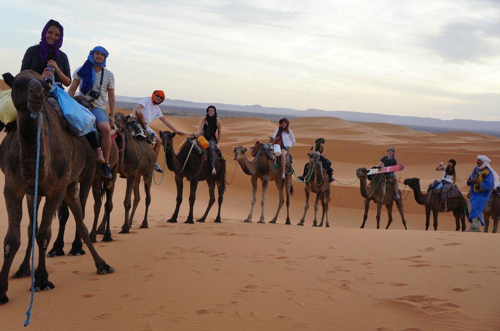 Kasbah Tamariste Merzouga Exterior foto